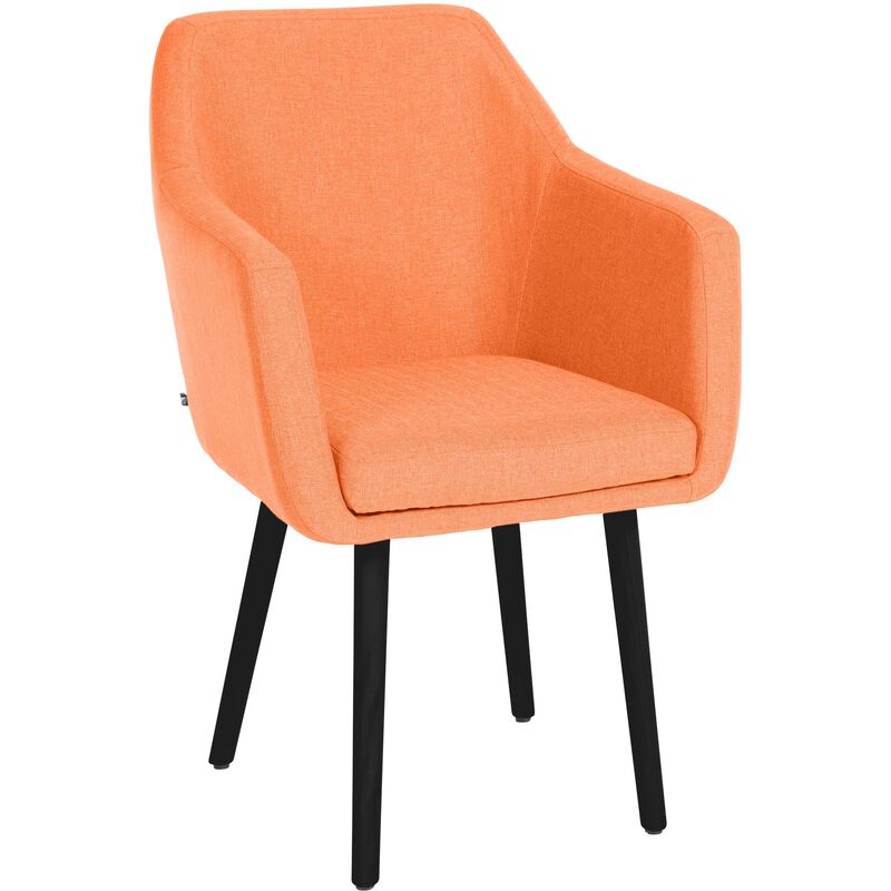 

CLP - Silla De Salón Utrecht En Tela Naranja Negro (roble)