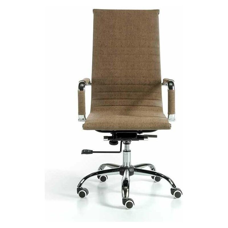 

Silla despacho giratoria elevable varios colores a elegir 60 cm(ancho) 108-115 cm(altura) 66 cm(fondo) Color MARRON VIEJO
