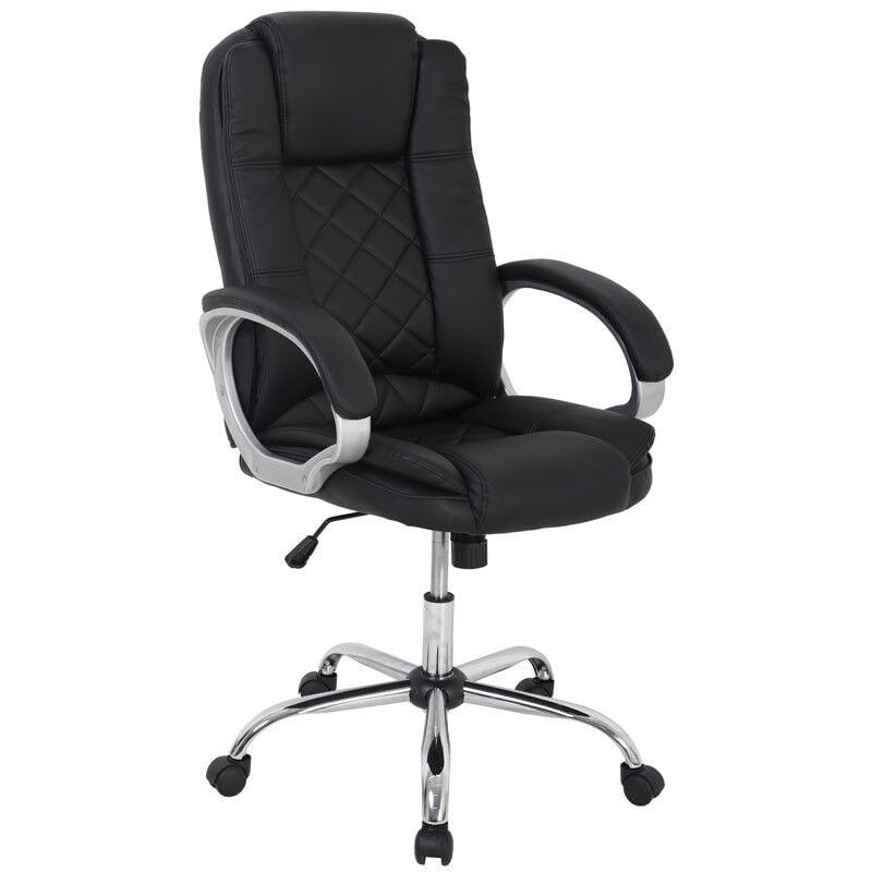 

Silla despacho Tango Color Negro giratoria elevable Oficina Estudio Moderna Mueble 111-120x67x51 cm
