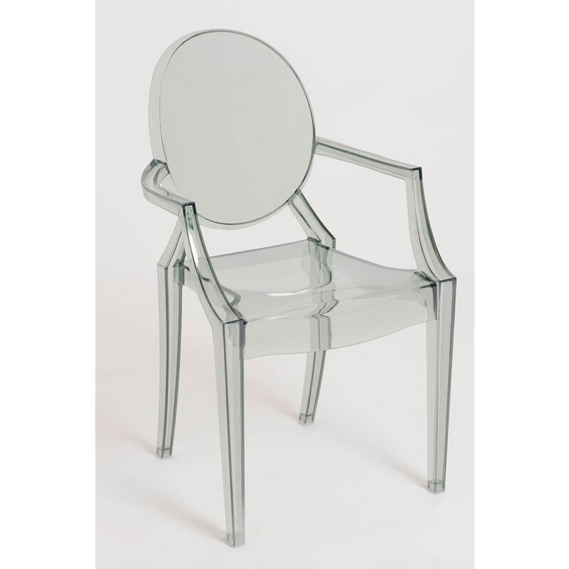 

Sillas Comedor - Silla Diam Brazos Transparente - Transparente