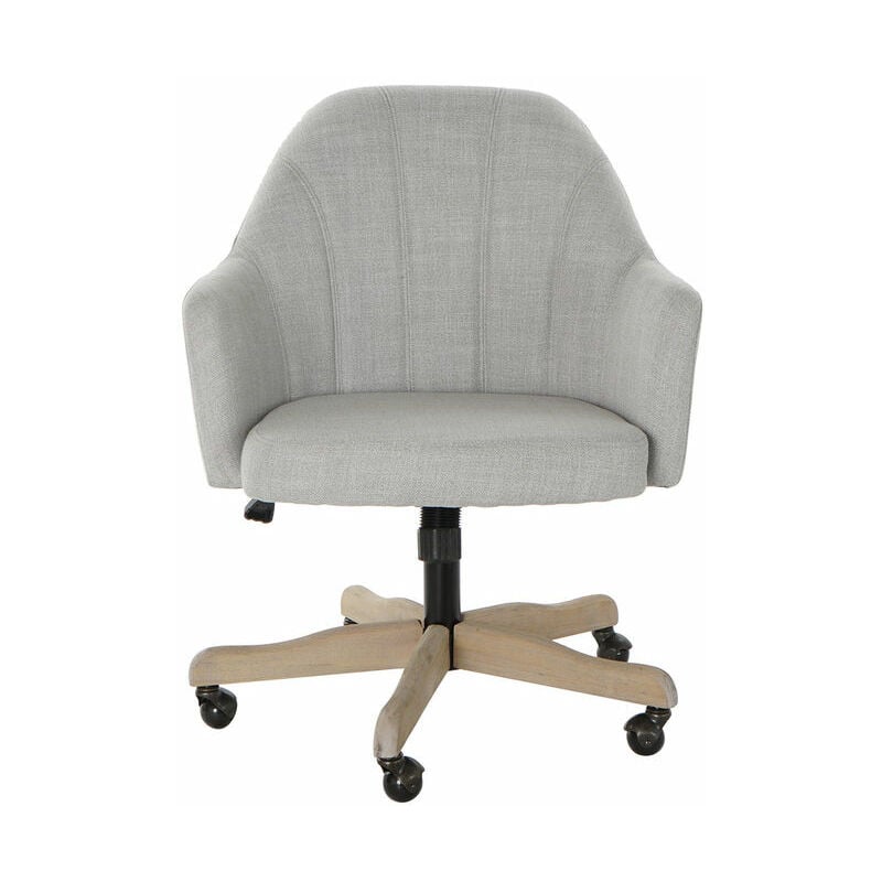 

Silla DKD Home Decor Gris Lino Madera de caucho (63 x 54 x 87 cm)
