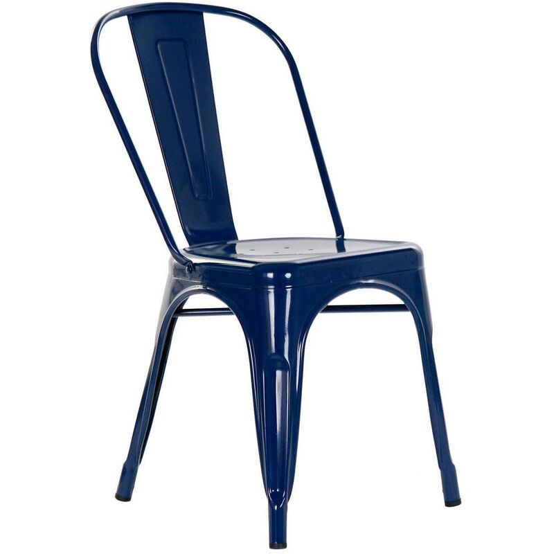 

Silla DKD Home Decor Metal Azul marino (45 x 53 x 85 cm)