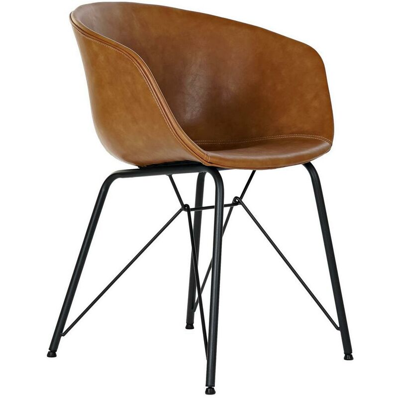 

Silla DKD Home Decor Poliuretano Metal Camel (59 x 54 x 79 cm)