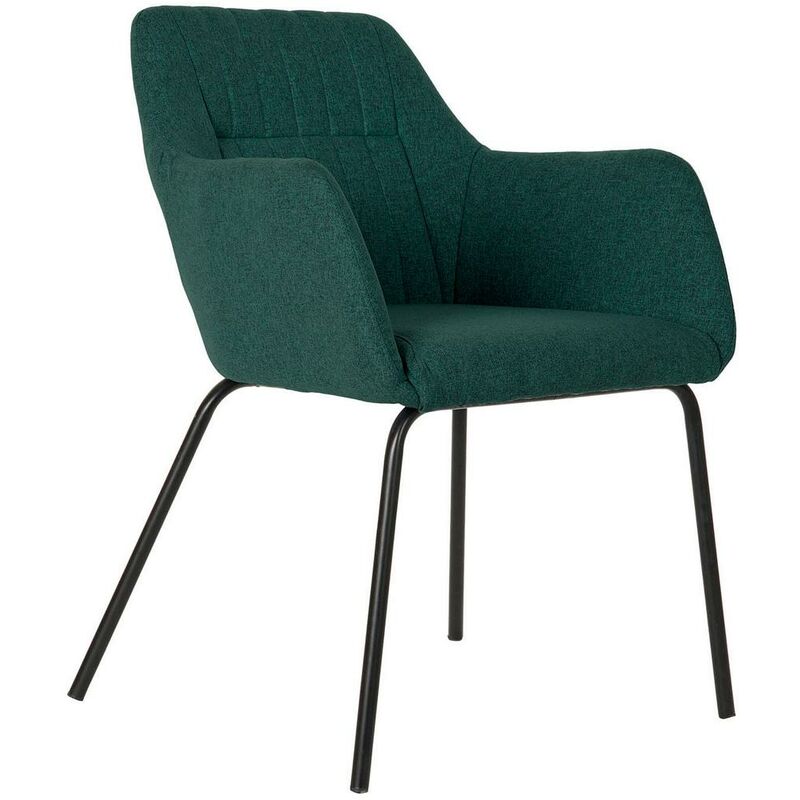 

Silla DKD Home Decor Verde Poliéster Metal (59.5 x 60.5 x 78 cm)