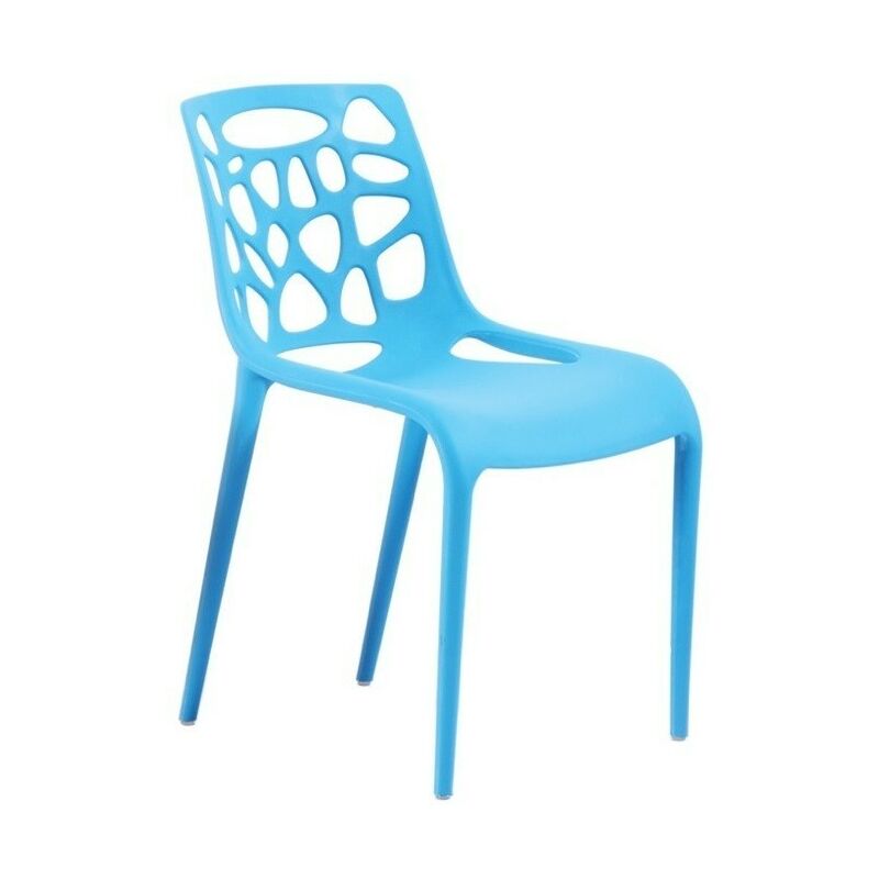 

Silla eden, polipropileno azul celeste* Rogal