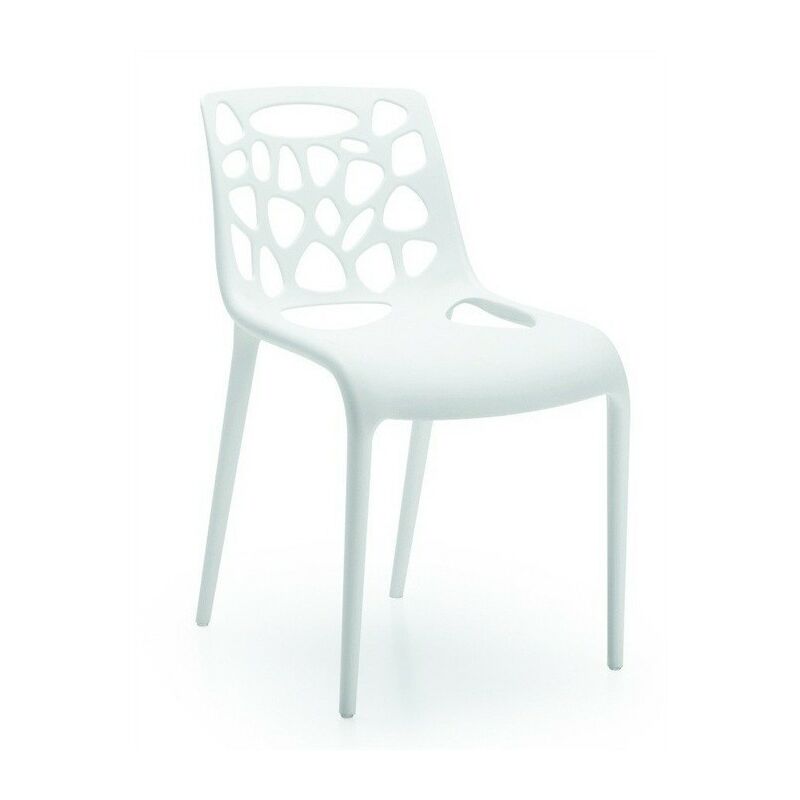 

Silla EDEN, polipropileno blanco*