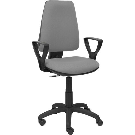 Silla Elche CP bali gris brazos fijos