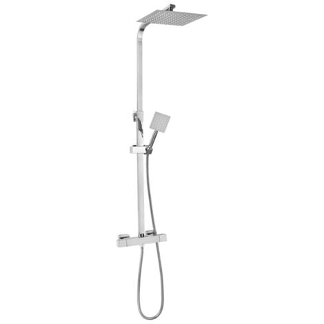 DESCONOCIDO Silla Élégant Colonne de Douche thermostatique avec Mitigeur Réglable en Hauteur Système de Douche,