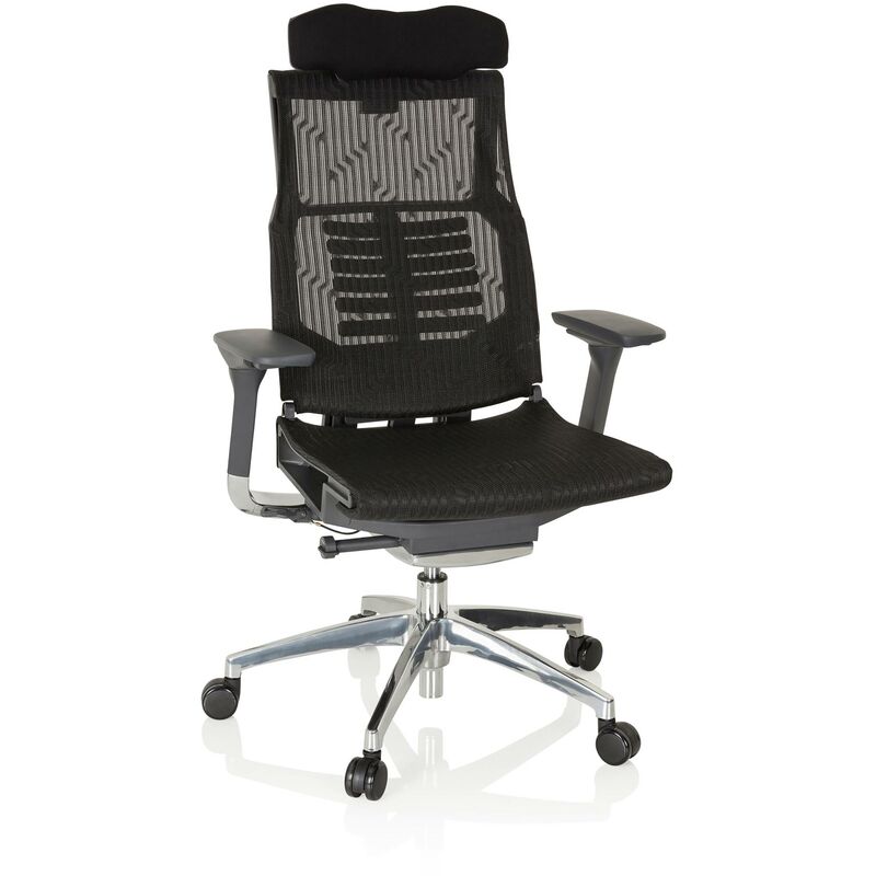 

Silla ergonómica Dynamic, mecanismo sincronizado plus, negro - negro