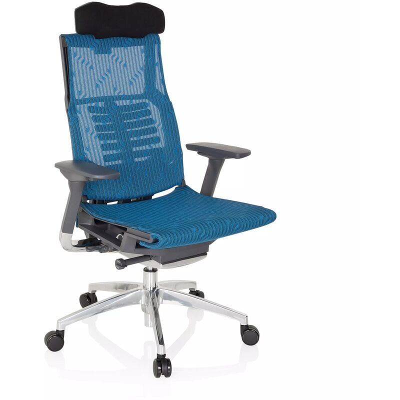 

Silla ergonómica Dynamic, mecanismo sincronizado plus, azul - azul