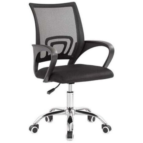 Silla Escritorio Riga Giratorio 360º Negro