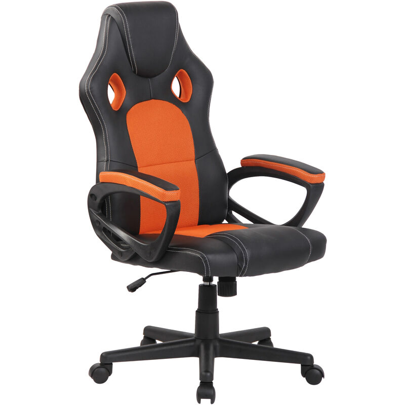 

CLP - Silla Racing De Oficina Fire Negro/naranja