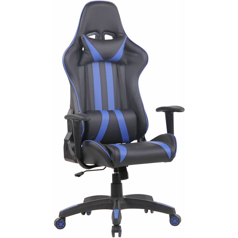 

CLP - Silla Gamer Kano En Simil Cuero Negro/azul