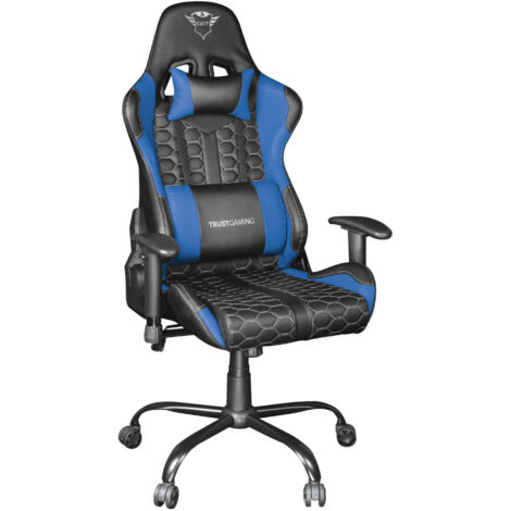 SILLA GAMER TRUST GXT 708 RESTO GAMING GIRATORIA 360 ELEVADOR DE GAS CLASE 4 RESPALDO AJUSTABLE ENTR