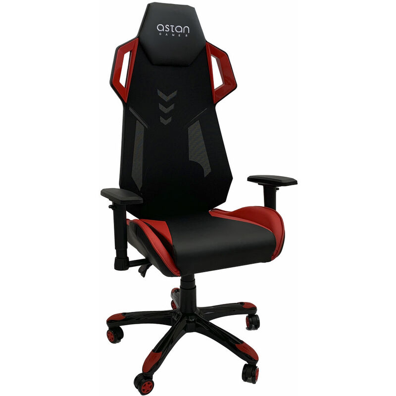 

Silla Gaming Astan Hogar Stream Team Negro/Rojo