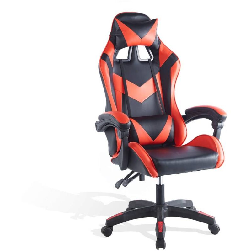 

Silla Gaming De Escritorio Gt Rojo Ancho: 67 Cm | Anchura Entre Reposabrazos: 52 Cm X