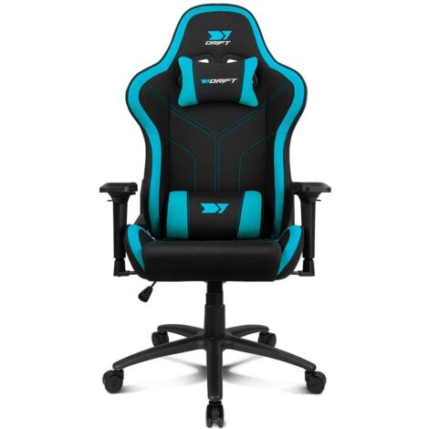 SILLA GAMING DRIFT DR110BL TEJIDO NEGRO AZUL