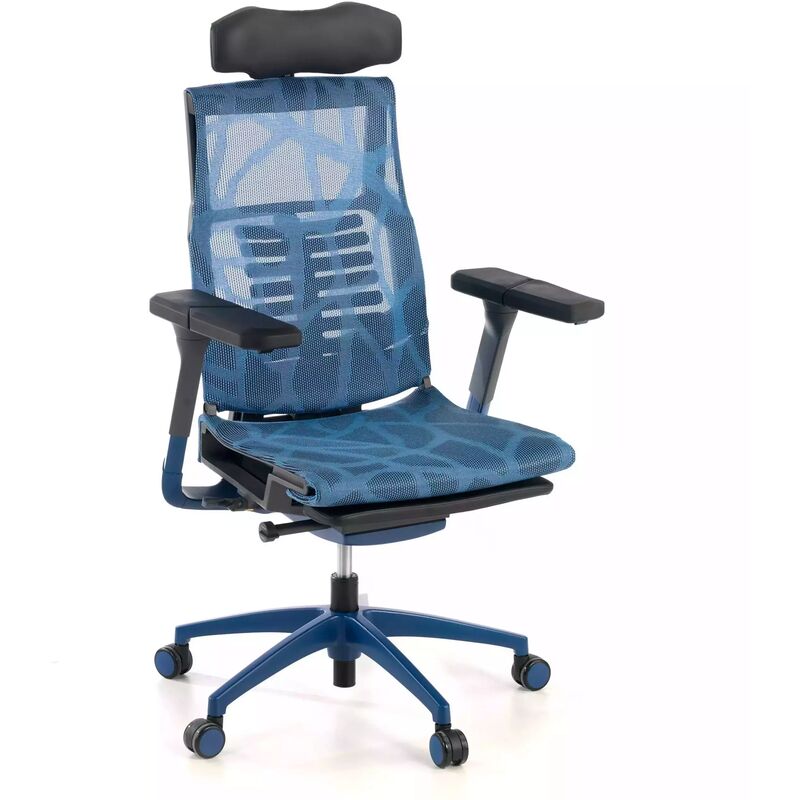 

Silla gaming Dynamic, silla gamer profesional,brazos 5D, azul - azul