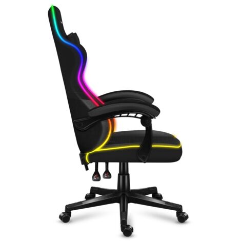 Silla gaming Huzaro Force 4.4 RGB negra