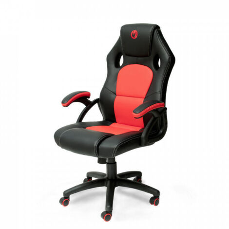 Silla gaming nacon ch-310 negro/rojo
