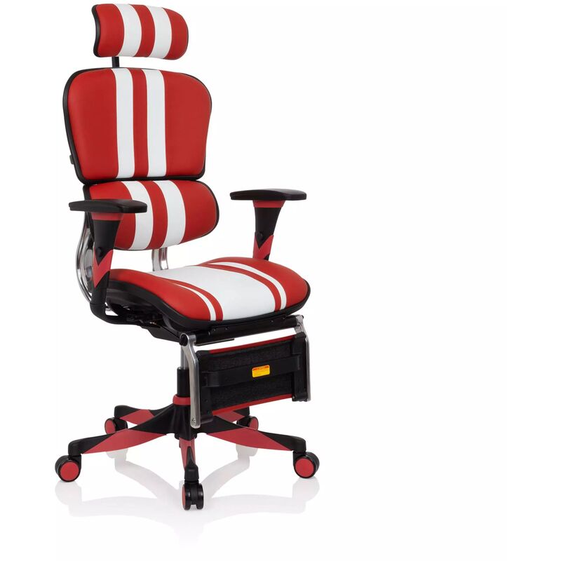

Silla gaming profesional Ergoplus gaming, rojo - rojo