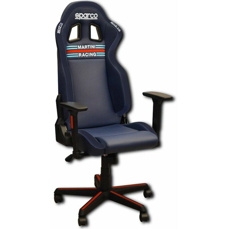 

Silla Gaming Sparco ICON MARTINI RACING Azul oscuro