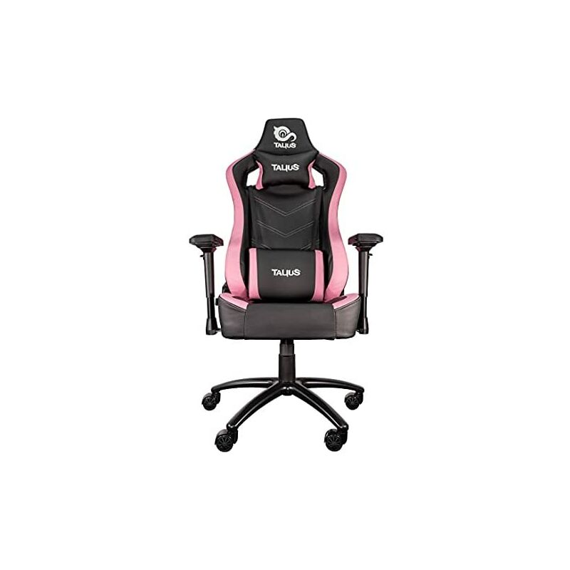 

Silla Gaming Vulture - Silla Gaming Profesional en Color Rosa y Negro, Butterfly, Ergonómica, Reposabrazos 4D, Base Metal, Altura Ajustable Alto