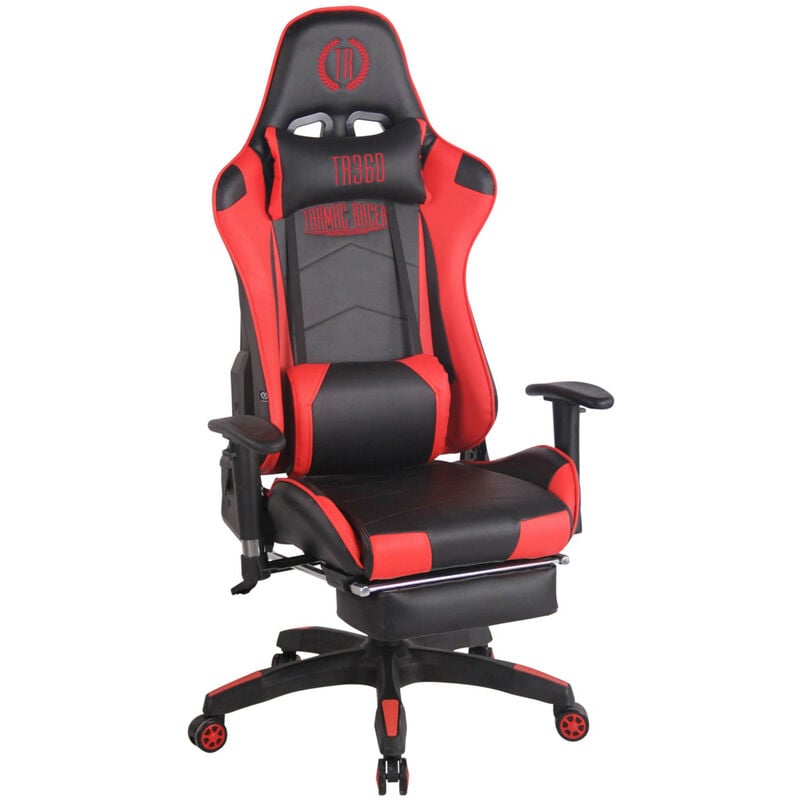 

Silla Gaming Turbo Negro/rojo Cuero sintético
