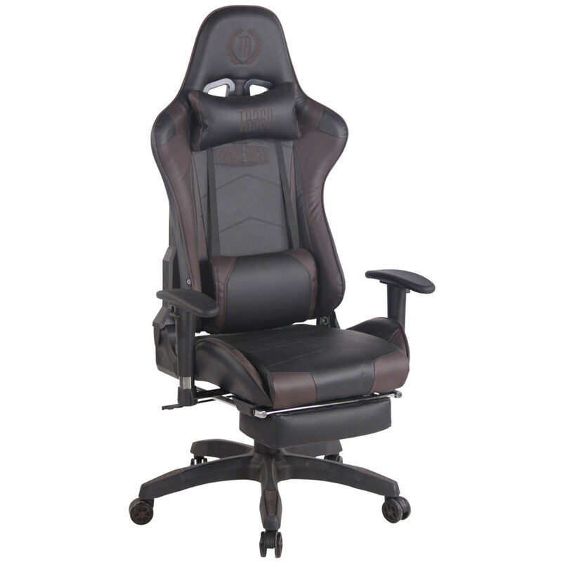 

Silla Gaming Turbo Negro/marrón Cuero sintético