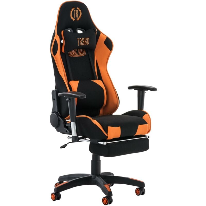 

Silla Gaming Turbo Negro/naranja Tela