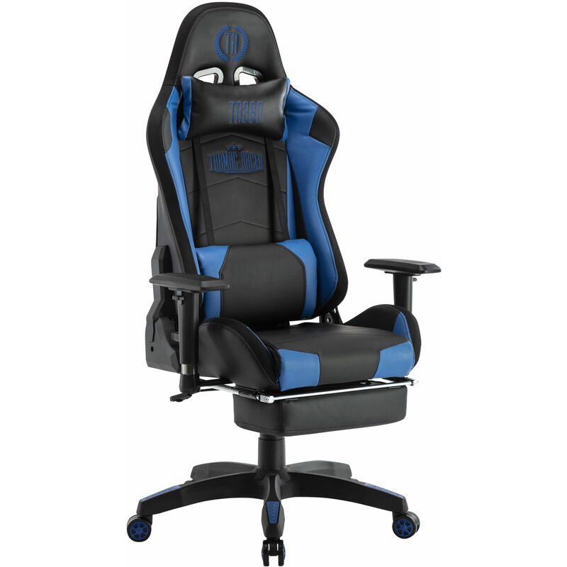 

Silla gaming turbo led negro/azul,simil cuero - Rogal