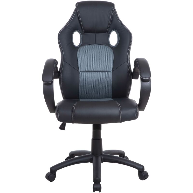 

Silla Gaming Valencia|Varios Colores|Tapizado Piel Sintética|Reclinable Color - Gris