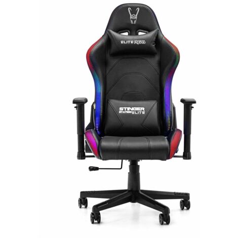 Silla gaming woxter stinger station elite v2/ luces led