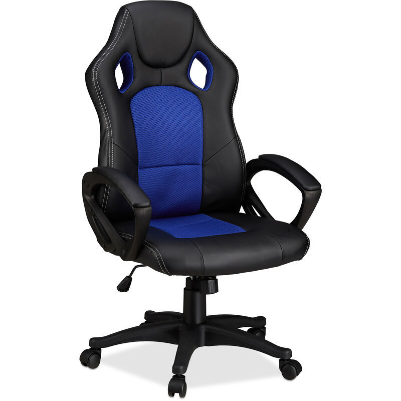 

Silla Gaming XR9 Racing, Piel Sintética, Azul, 110 x 62 x 60 cm