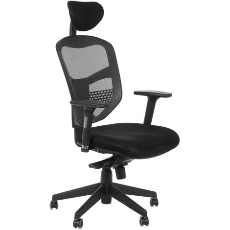 Silla giratoria con asiento extensible HN-5038 GRIS