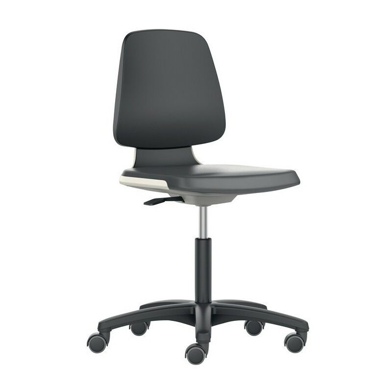 

Silla giratoria de laboratorio Labsit asiento derecho carcasa azul tela Supertec negro 450-650mm