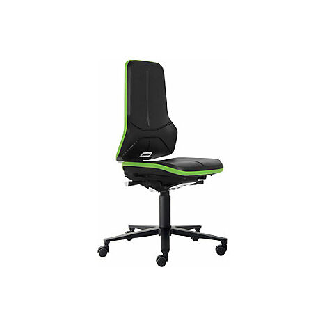 Silla giratoria de trabajo ESD NEON ruedas mecanismo de