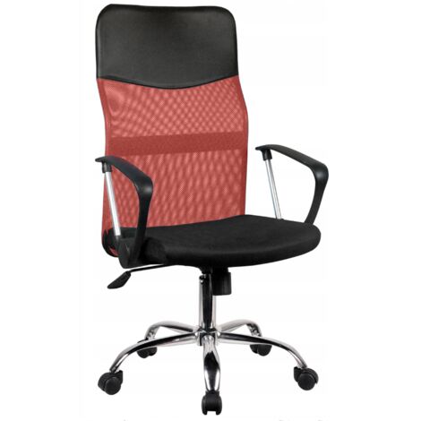 SILLA GIRATORIA NEMO - ROJA