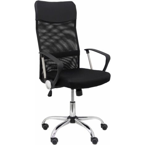 SILLA GONTAR RESPALDO MALLA NEGRO