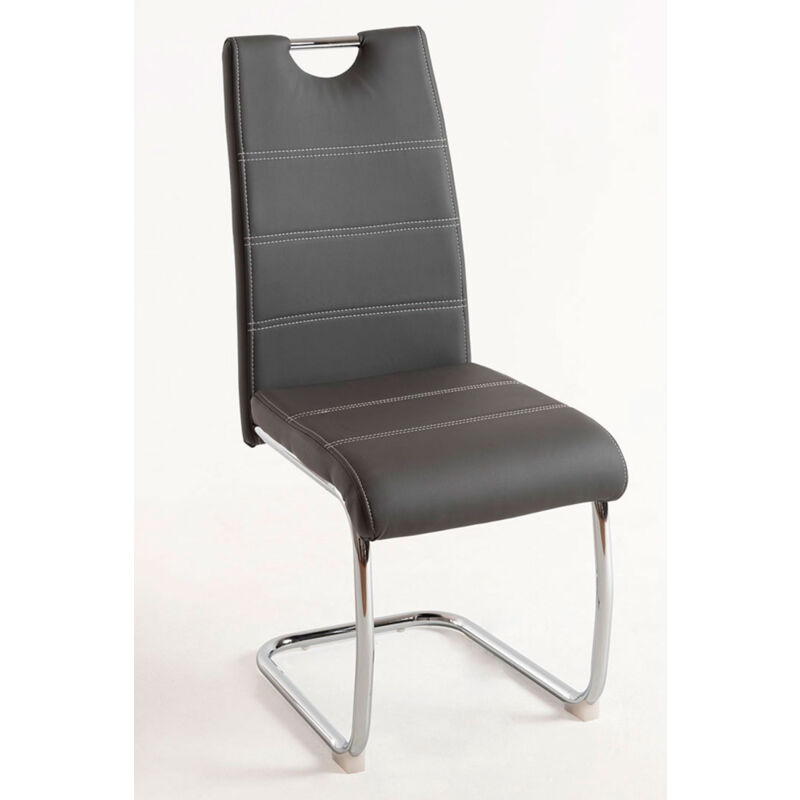 

Sillas Comedor - Silla Hallen Polipiel - Gris
