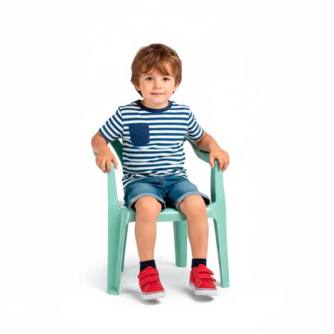 Silla infantil plastico  Verde claro