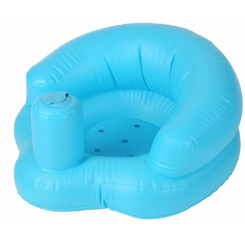 

Silla inflable para bebe, sofa portatil para ninos, asiento de entrenamiento de seguridad, silla de paseo para jugar, piso de bano, playa, junto a la