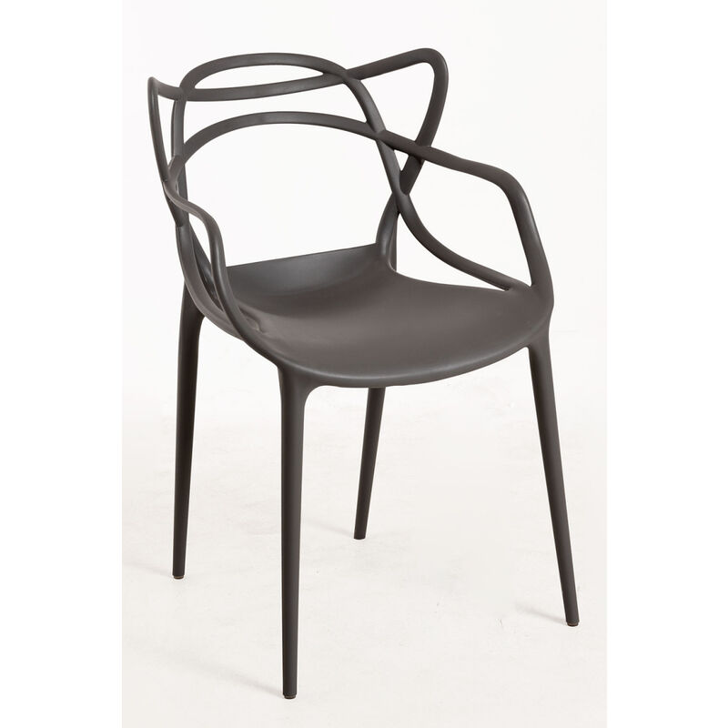 

Sillas Comedor - Silla Korme - Gris oscuro