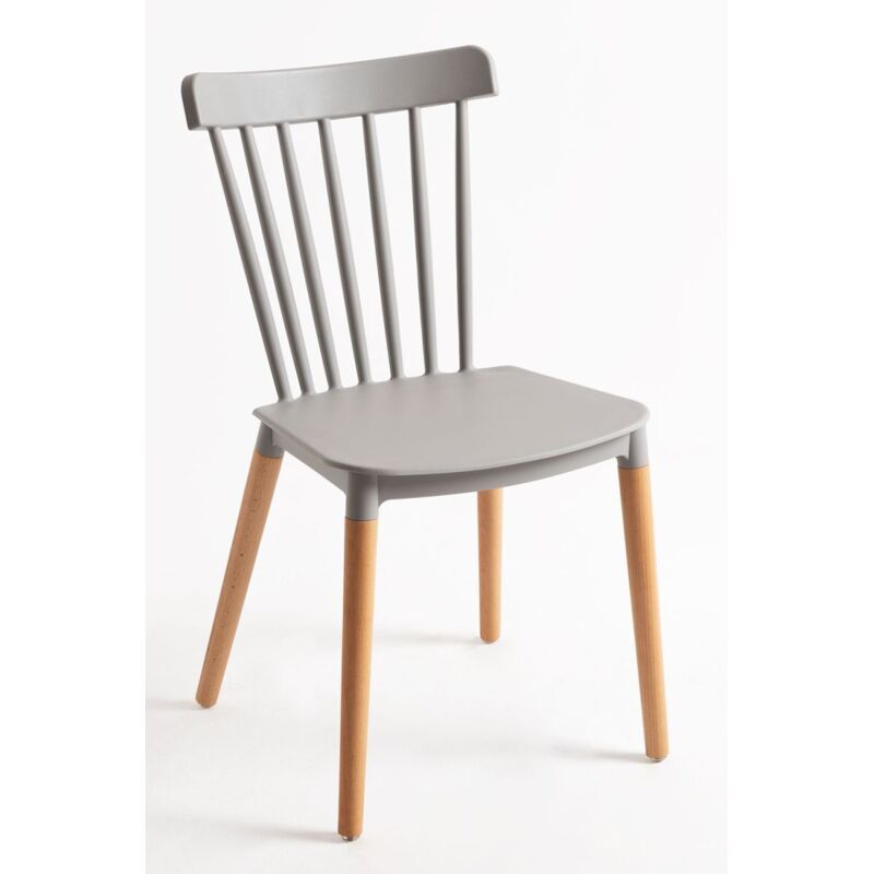 

Sillas Comedor - Silla Leka - Gris