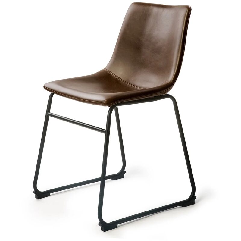 

Lúzete - Silla Lennix Vintage Marrón