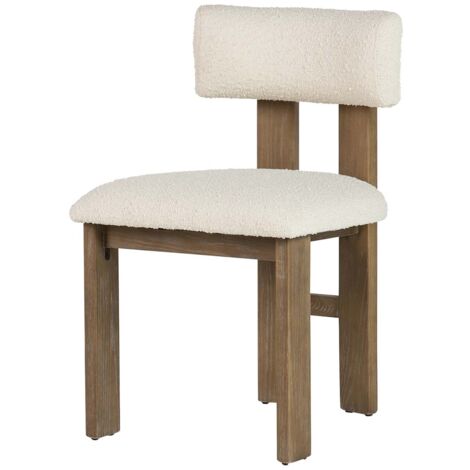 Silla Madera Fresno Blanca 48X53X78 Cm