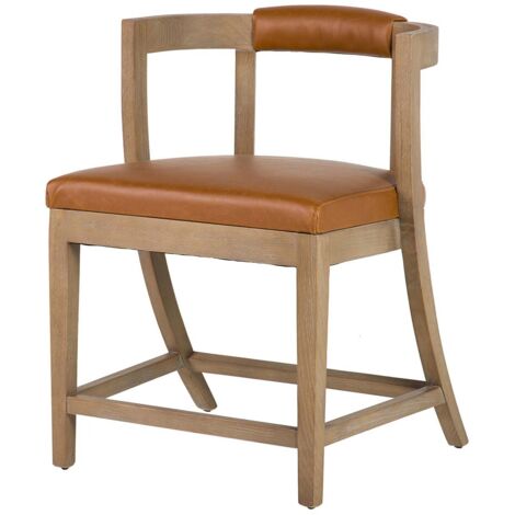 Silla Madera Fresno Marron 59X57X78 Cm