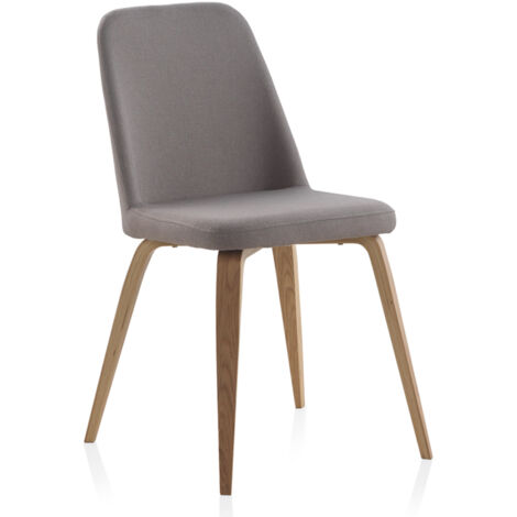 Silla Madera Tapizada Pack 2 Unidades