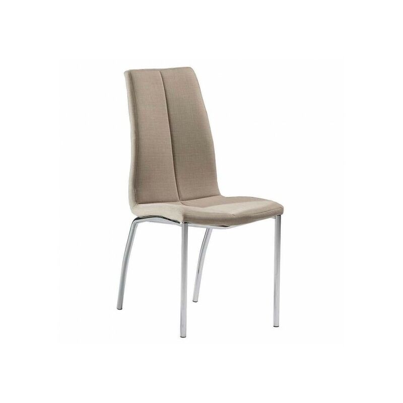 

SILLA MALIBU BEIGE TAPIZADA DE . - Schuller