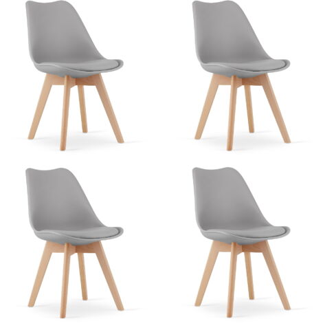 Silla MARK Gris x 4